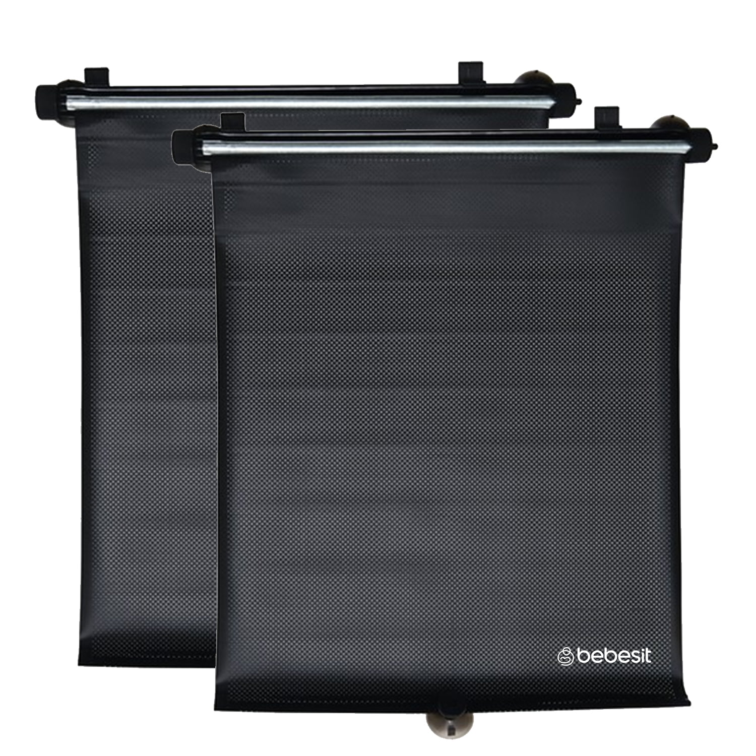 Bebesit - Protector Uv X2 Sol Auto Parasol Roller Bebe Doble Universal