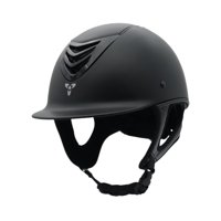 Ioensy - Casco De Equitación A Prueba De Golpes Transpirable Con Forro Extraíble Para Hombres Y Mujeres Negro 54 Cm A 58 Cm