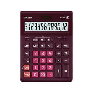 Calculadora De Mesa Morada Casio Gr-12C-Wr