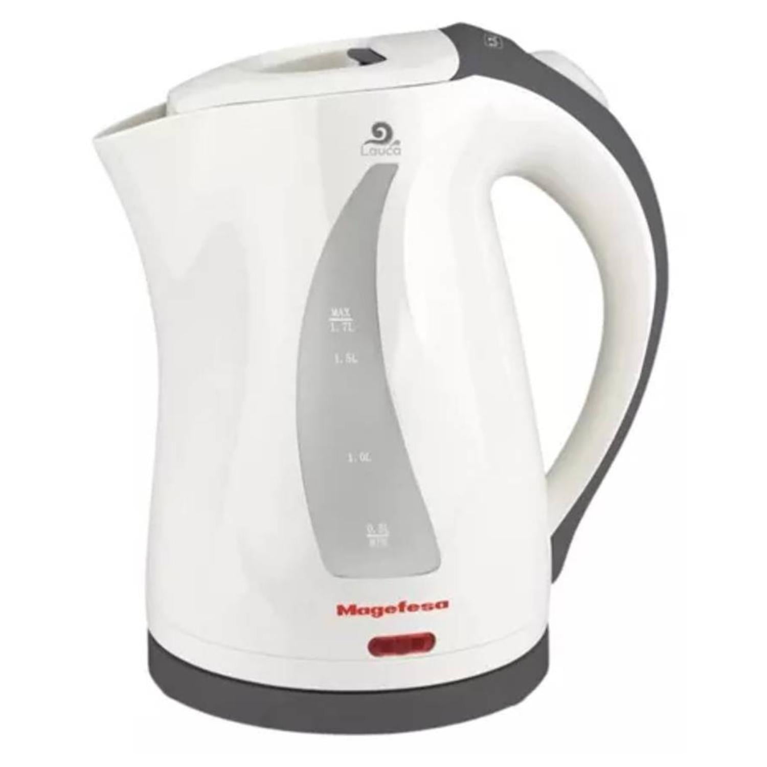 Magefesa - Hervidor Electrico 1700ml 2000w Blanco Lauca Mgf-3636