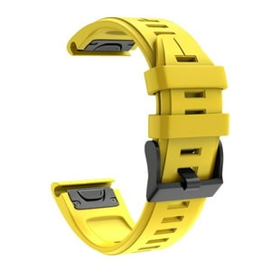 Genérico - Correa Compatible Garmin Fenix 6/6Pro 5/5Plus 22Mm Amarillo