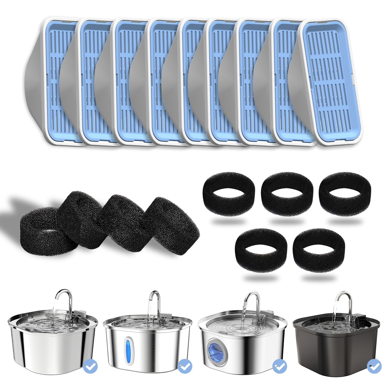 Filtros Para Fuentes De Agua Cat De Repuesto Pektaco 3.2l
