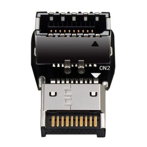 Magideal - Tipo E Usb 3.1 Encabezado Del Panel Frontal Codo De , Fácil De Usar, Pequeño Y Compacto Ahorre Espacio Para Placa Base, Pc, Accesorios , Estilo B