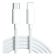 thumbnail image 1 of Cable USB tipo c carga rápida nylon trenzado para iphone 2mt, 1 of 3