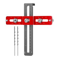 Magideal - Plantilla De Manija De Gabinete, Herramienta, Accesorios Del Gabinete, Plantilla, Guía De Plantilla De Perforación De Aleación De Aluminio Para Cajone