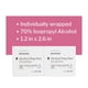 thumbnail image 5 of Toallitas preparatorias con alcohol McKesson 70% isopropílico, 200 unidades, 5 of 8
