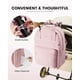thumbnail image 3 of Mochila Maternal Olivia – Multi Bolsillos y Mudador Portátil - Rosa, 3 of 7