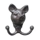 thumbnail image 5 of Figura De Cabeza De Animal Con Ganchos De Pared Para El Pasillo, Resistente Percha Para Llaves, Batas, 5 of 5