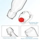thumbnail image 5 of Botellas YEBODA 120 ml Transparentes con Tapón Swing – Pack de 12, 5 of 8