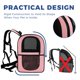 thumbnail image 5 of Mochila portabebés Apollo Walker para mascotas de hasta 8 kg, color rosa, 5 of 7