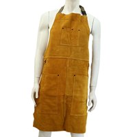 Ioensy - Delantal Protector De Soldadura Ropa De Soldador Resistente Al Calor Duradera Multiusos 90Cm