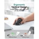 thumbnail image 2 of Mouse inalámbrico ergonómico TECKNET 4800 DPI 6 botones negro, 2 of 7