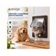 thumbnail image 5 of Puerta Abatible Para Gatos Y Perros 4 Modos De Bloqueo, 5 of 5