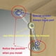thumbnail image 5 of Bisagra elevadora para puerta de gabinete y mueble, 5 of 9