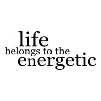 Rienda Libre Graphics - Decomural Life Belongs To The Energetic Gym Ws-15101