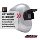thumbnail image 2 of Casco de soldadura Jackson Safety PL280 Pipeliner Shade 10, 2 of 9
