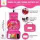 thumbnail image 3 of Kit de actividades de viaje Happy Little Traveler con bolsa colgante, 3 of 9