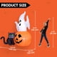 thumbnail image 4 of Inflable Joiedomi 1,5 m Fantasma para Decoración de Halloween con Luces, 4 of 9
