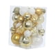 thumbnail image 1 of 36 Piezas De Adornos Para árboles De Navidad, Colgantes Para Ventana, Hogar, Festival, Blanco Y Dorado, 1 of 3