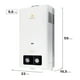thumbnail image 2 of Calefont Essential 10 Eco GL / 10 Litros, 2 of 3