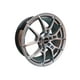 thumbnail image 1 of Juego de Llantas 17x7.5 5x100 Et38 hyper black 510 FHB, 1 of 1