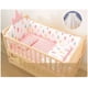 thumbnail image 2 of Cuna Cama Madera Multifuncional Ajustable Incluye Colchón y Ropa de Cama Rosa, 2 of 8