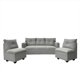 thumbnail image 1 of Juego De Living Mateo 3-1-1 Cuerpos Gris, 1 of 9
