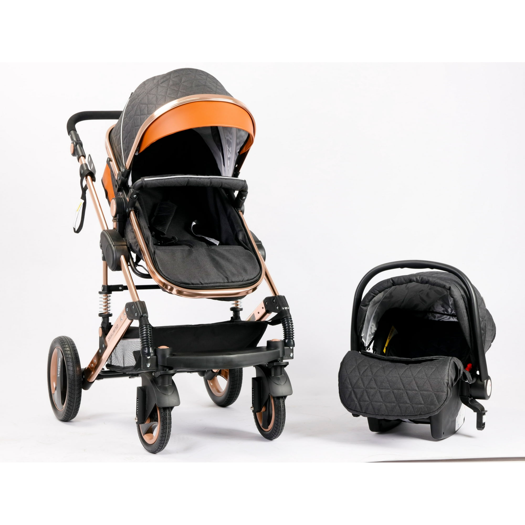 Voyage - Coche Zeus Limited Con Silla De Auto Modelo Exclusivo Black