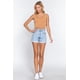 thumbnail image 3 of Top CCwholesalesclothings Scoop Neck 2 Ply Crop Honey, 3 of 5