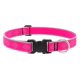 thumbnail image 1 of Collar para perro LupinePet con diamante rosa reflectante de 3-5 cm de ancho, 1 of 4