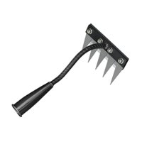 Magideal - Herramienta De Agua De Jardín Herramienta De Remover Herramienta De Servicio Pesado Manejo Ergonómico Herramienta De Extracción De Malezas Para Remojo 5 Dientes