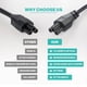 thumbnail image 5 of Cable de alimentación AC para computadora portátil Lordtronics Cable C5 de 3 pies, 125 V, 3 clavijas, 5 of 5