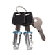 thumbnail image 4 of Cerraduras para portaequipajes de techo, núcleo de bloqueo, cerraduras para SUV de fácil instalación, llaves, accesorio premium, cerraduras de barra t 2 núcleos de bloqueo, 4 of 5