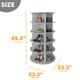 thumbnail image 5 of Estantería giratoria SpaceAid de 5 niveles para zapatos – gris, 5 of 7