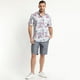 thumbnail image 1 of Guayabera Estampada Blanco Invierno blanco M, 1 of 4