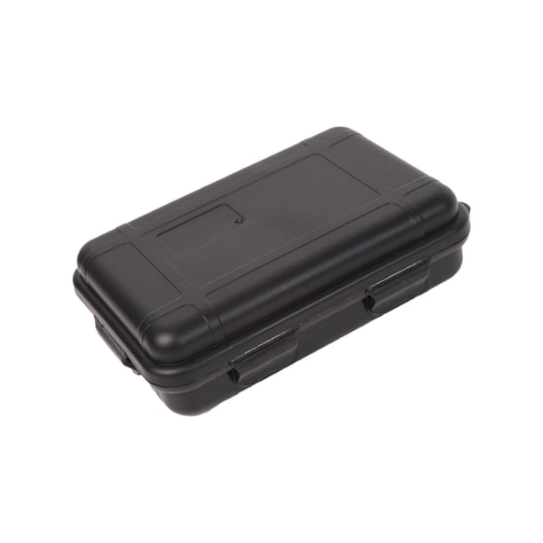 Estuche de Almacenamiento para Herramientas, a Prueba de Polvo, Portátil, a Prueba de Golpes, Práctico para Supervivencia Al Aire Libre, para Mochila, XL negro