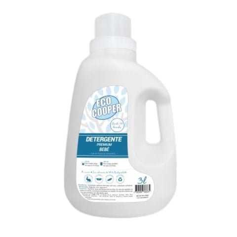 Detergente Líquido Premium Nobel Bebé 3 Litros -