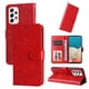 thumbnail image 3 of Funda tipo cartera FOXDOCK para Samsung Galaxy A53 5G , diseño girasol en relieve, cuero PU, cierre magnético, soporte y tarjetero, 3 of 5