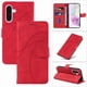 thumbnail image 4 of Funda tipo cartera con tapa para Samsung Galaxy A36 5G con tarjetero, soporte y cubierta magnética Rojo, 4 of 6