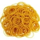 thumbnail image 1 of Get Organized with 600pcs of Strong Adjustable Yellow Elastic Rubber Rings for Student and Office Supplies Stationery, 1 of 4
