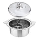 thumbnail image 3 of Olla Caliente Con Divisor, Quemador Caliente, Olla Para Restaurante, Camping, Hogar, 16cm Con Tapa, 3 of 3