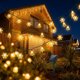 thumbnail image 2 of Guirnalda Solar Navidad Cálida 7.5m 20 Led Copos Arbolitos, 2 of 8