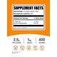 thumbnail image 2 of Suplemento BulkSupplements.com AAKG en polvo, 1 kg (2.2 libras), 2 of 3