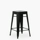 thumbnail image 2 of Taburete Medio 66 Tolix Asiento Metal Negro, 2 of 5