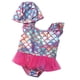 thumbnail image 3 of Nuevo Traje De Ba?o De Tul Con Lentejuelas Apto Para Ropa De Mu?eca Americana De 18 "rosa Roja, 3 of 5