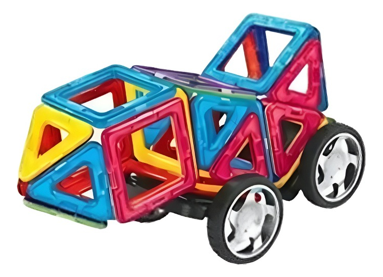 Genérico - Bloques Construcción Magnéticos Azulejos Juguetes Jhn