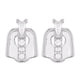 thumbnail image 4 of rhinestone barra dientes tapa colmillos colillas dientes gorras hippy joyas plata, 4 of 5