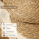 thumbnail image 2 of Set 12 individuales mantel fibra natural 35cm+11cm pack12, 2 of 3