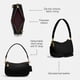 thumbnail image 5 of Bolso Coach The Originals Swinger de Cuero Negro, 5 of 7