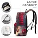thumbnail image 4 of ¡Maldiciones!-theme Backpack, Campus style schoolbag Bookbag with Adjustable Shoulder Straps And Large Zip Compartment, Unisex Travel Bags.42x30x15cm, 4 of 6